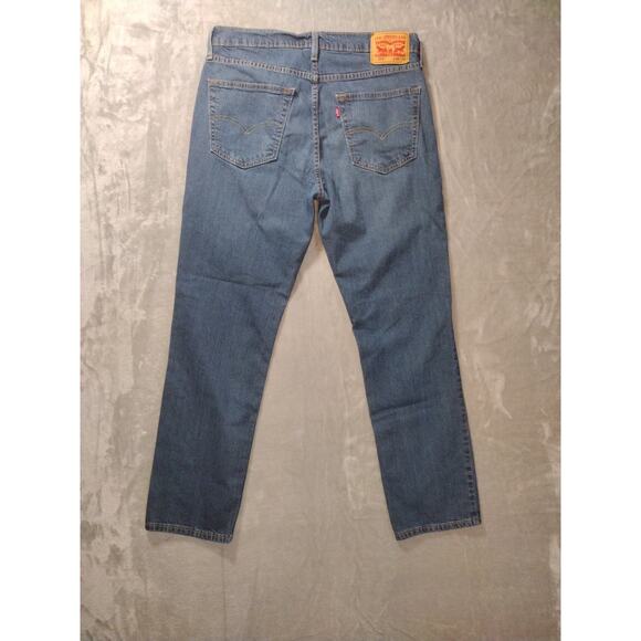 Levis 541 Blue Mens Jeans 34x32 Premium Waterless Straight Pants EUC - Picture 3 of 12
